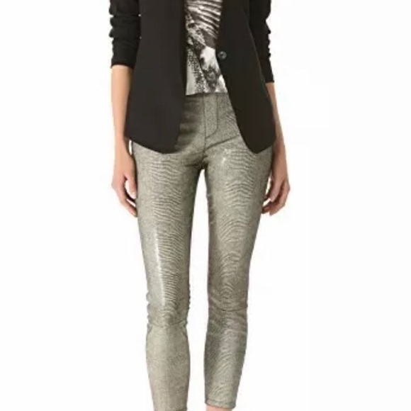 HELMUT LANG Leather Pants - Picture 1 of 3